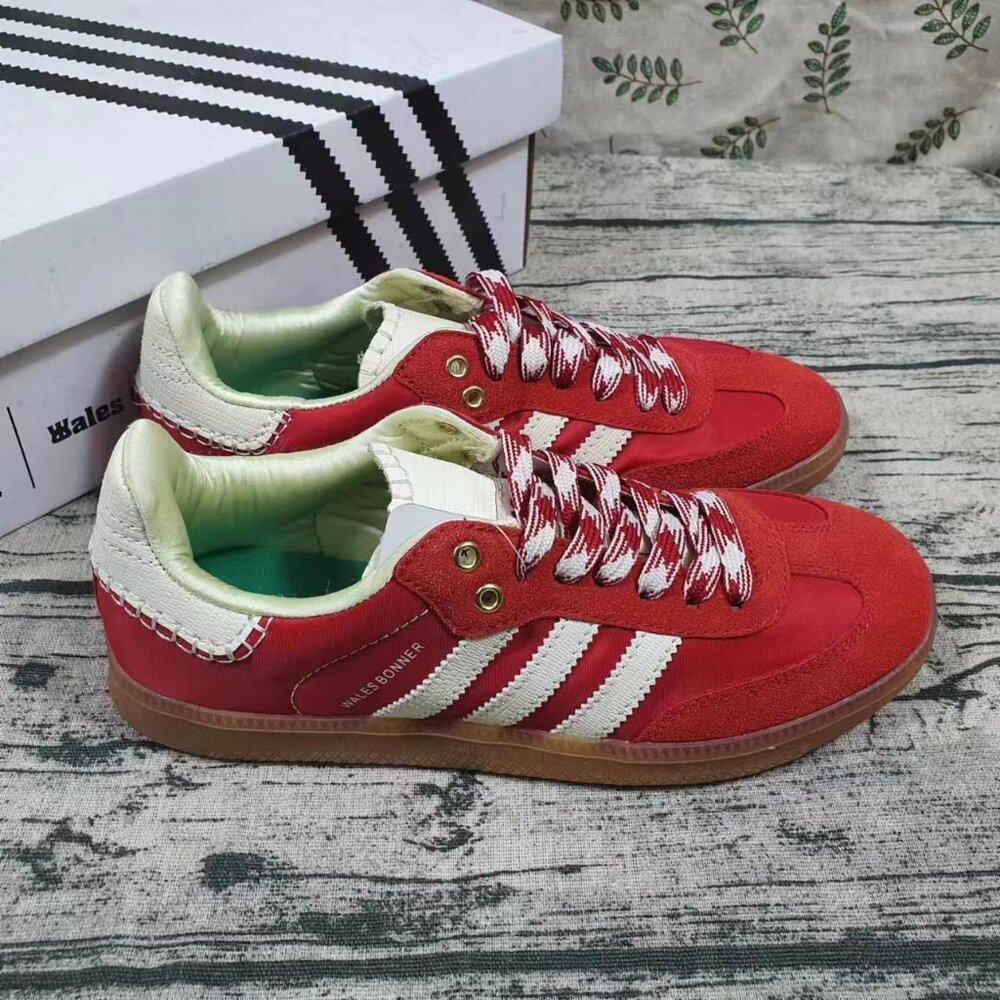 Adidas x Wales Bonner Red Samba Scarlett Red - Picture 4 of 6